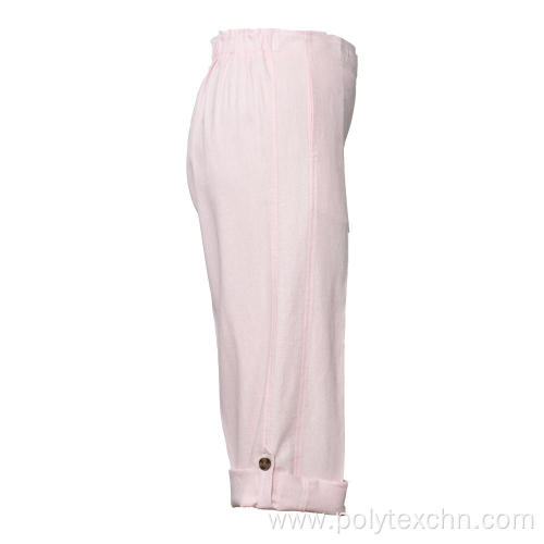 Summer Vintage Wide Leg Trousers